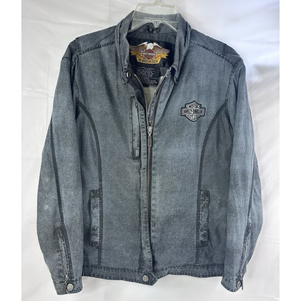 Harley Davidson An American Legend Women’s Small Riding Motocycle 90’s Vintage